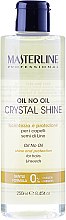 Парфумерія, косметика Олія для волосся - Masterline Professional Crystal Shine Oil No Oil