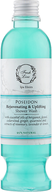 Гель для душа "Посейдон" - Fresh Line Spa Elixirs Poseidon Shower Wash
