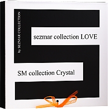 Духи, Парфюмерия, косметика Набор - Sezmar Collection Love Crystal Sapphire (f/cr/2x50ml + f/mask/100ml + eye/cr/30ml + f/serum/30ml)