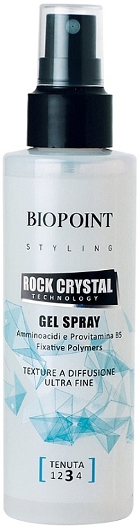 Гель-спрей для укладки волос - Biopoint Styling Rock Crystal Spray Gel — фото N1