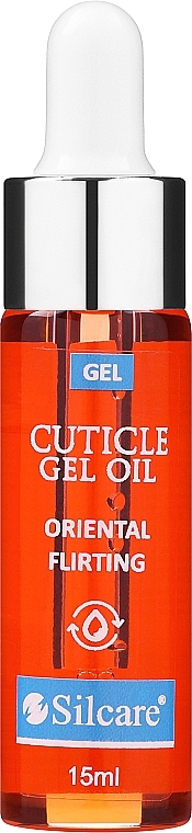 Масло для ногтей и кутикулы в геле "Восточный флирт" - Silcare Cuticle Gel Oil Oriental Flirting — фото N1