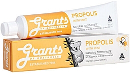 Зубная паста с прополисом - Grants of Australia Propolis Toothpaste — фото N1