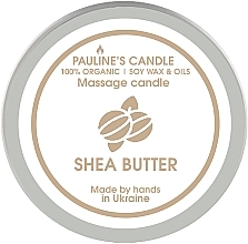 Масажна свічка "Масло ши" - Pauline's Candle Shea Butter Manicure & Massage Candle — фото N1