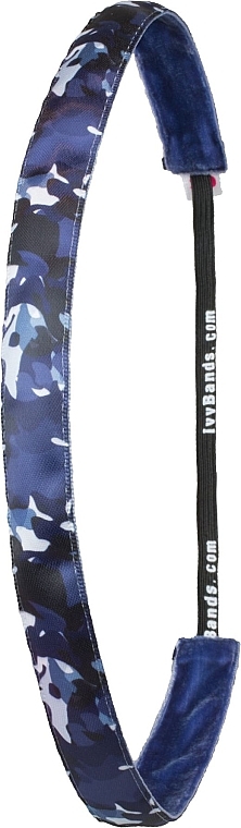 Повязка на голову, синяя - Ivybands Military Blue Hair Band — фото N1