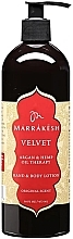 Парфумерія, косметика Зволожувальний лосьйон для рук і тіла - Marrakesh Velvet Hand & Body Lotion Original Scent