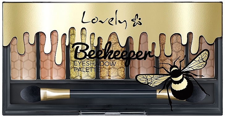 Палетка тіней для повік - Lovely Beekeeper Eyeshadow Palette — фото N1