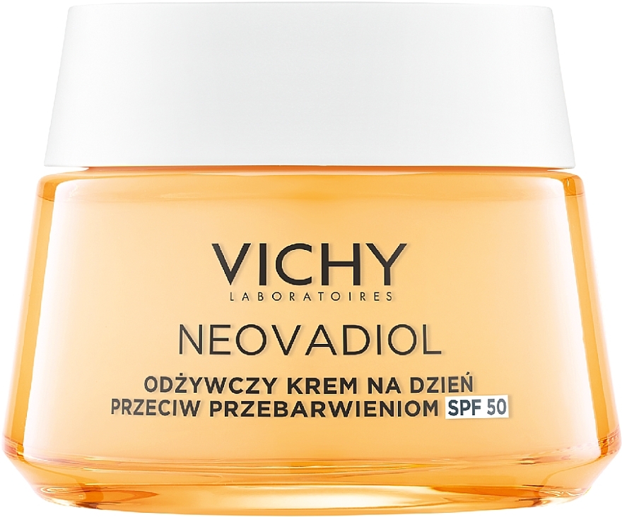 Живильний денний крем для обличчя - Vichy Neovadiol Nourishing Cream SPF50 — фото N1