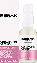 Сироватка для обличчя з пептидами та церамідами - Bebak Intensive BTX Serum — фото N2