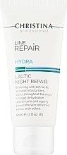 Крем для обличчя "Нічне відновлення" з молочною кислотою - Christina Line Repair Hydra Lactic Night Repair — фото N1