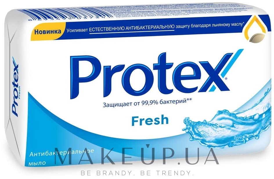 Антибактериальное мыло - Protex Fresh Antibacterial Soap — фото 90g