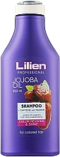 Духи, Парфюмерия, косметика Шампунь для окрашенных волос - Lilien Jojoba Oil Shampoo