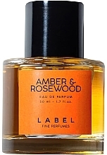 Духи, Парфюмерия, косметика Label Amber & Rosewood - Парфюмированная вода