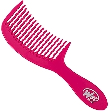 Расческа для волос, розовая - Wet Brush Detangling Comb Pink — фото N1