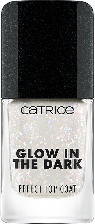 Верхнее покрытие для лака - Catrice Glow In The Dark Effect Top Coat — фото N2