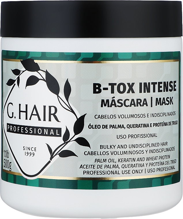 Интенсивное восстановление волос - Inoar B-Tox Intense G-Hair  — фото N7