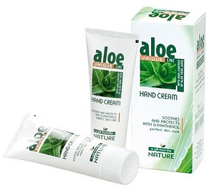 Крем для рук - Aries Cosmetics Aloe Unique Hand Cream — фото N1