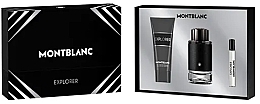 Духи, Парфюмерия, косметика Montblanc Explorer Set - Набор (edp/7.5ml + edp/100ml + sh/gel/100ml)