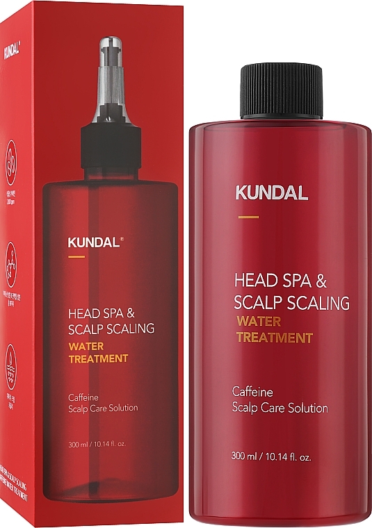 Эмульсия для волос "Water Treatment" - Kundal Head Spa & Scalp Scaling Caffeine — фото N2