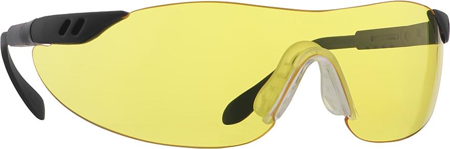 Очки защитные для бьюти-мастера "Stylux", желтые - Coverguard — фото N1