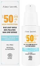 Крем для обличчя з високим ступенем захисту від сонця SPF50 - Alma Secret Face Cream With High Sun Protection Spf50 — фото N2