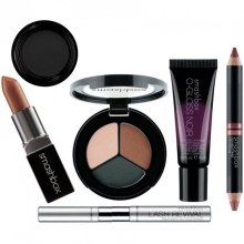 Духи, Парфюмерия, косметика Набор - Smashbox Gift Set №5 Sugar Spice (lipstick/3g + shadow/2.76g + treatment & conditioner/3.5ml + 4ml + liner/1.7g + gloss/10ml + doubletake lip colour/4.11g)