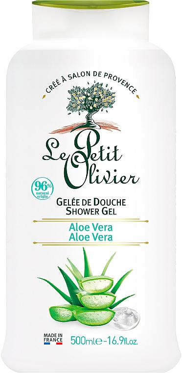 Гель для душа "Алоэ вера" - Le Petit Olivier Aloe Vera Shower Gel — фото N1