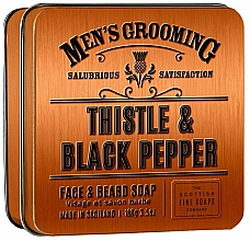 Духи, Парфюмерия, косметика Scottish Fine Soaps Men’s Grooming Thistle & Black Pepper - Мыло
