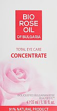 Парфумерія, косметика Концентрат для шкіри навколо очей - BioFresh Bio Rose Oil Total Eye Care Concentrate