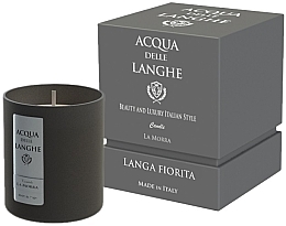 Acqua Delle Langhe Langa Fiorita - Ароматична свічка — фото N1