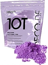 Парфумерія, косметика Порошок для знебарвлення волосся, фіолетовий - Dikson Color Plex 10T