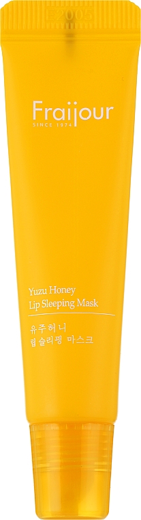 Нічна маска для губ з прополісом - Fraijour Yuzu Honey Lip Sleeping Mask — фото N1
