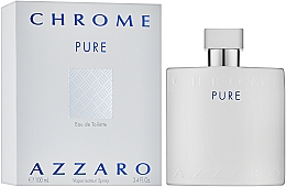 Azzaro Chrome Pure - Туалетная вода — фото N2