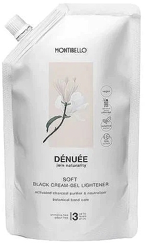Крем-гель-освітлювач - Montibello Denuee Soft Black Cream Gel Lightener — фото N3