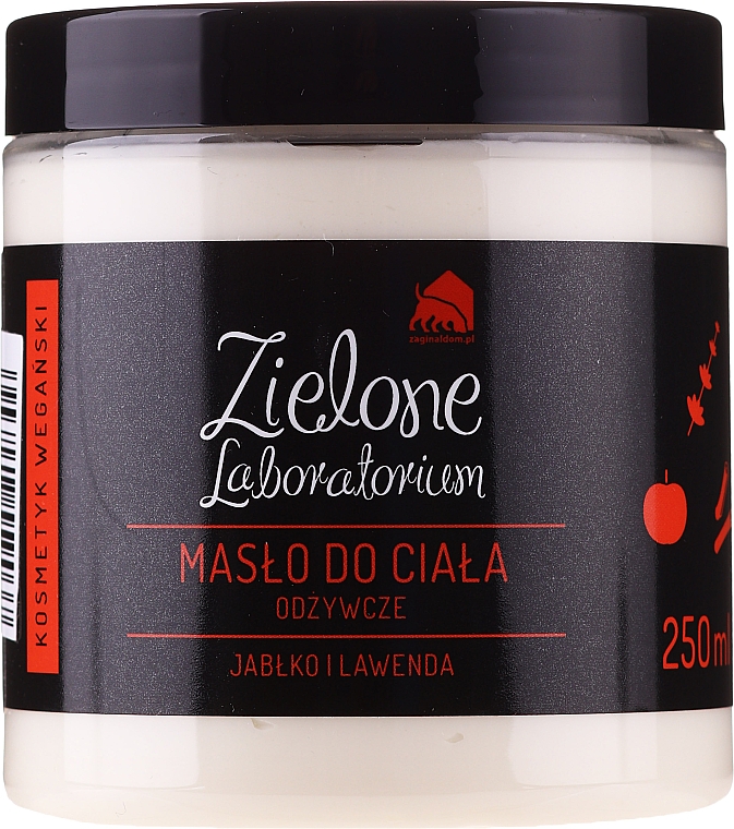 Питательное масло для тела "Яблоко и лаванда" - Zielone Laboratorium — фото N1