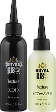 Набір для завивання волосся - Kis Royal EcoWave 0 (hair/lot90ml + hair/lot90ml) — фото N2