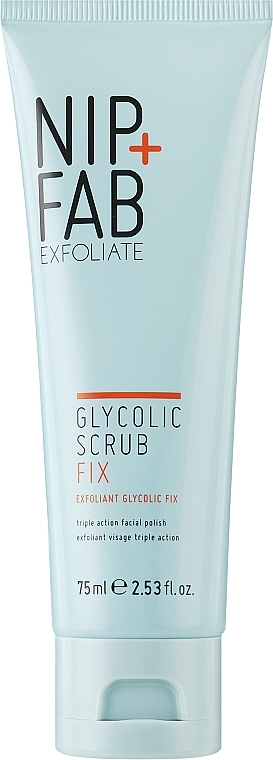 Гліколевий скраб для обличчя - NIP + FAB Glycolic Fix Scrub — фото N1