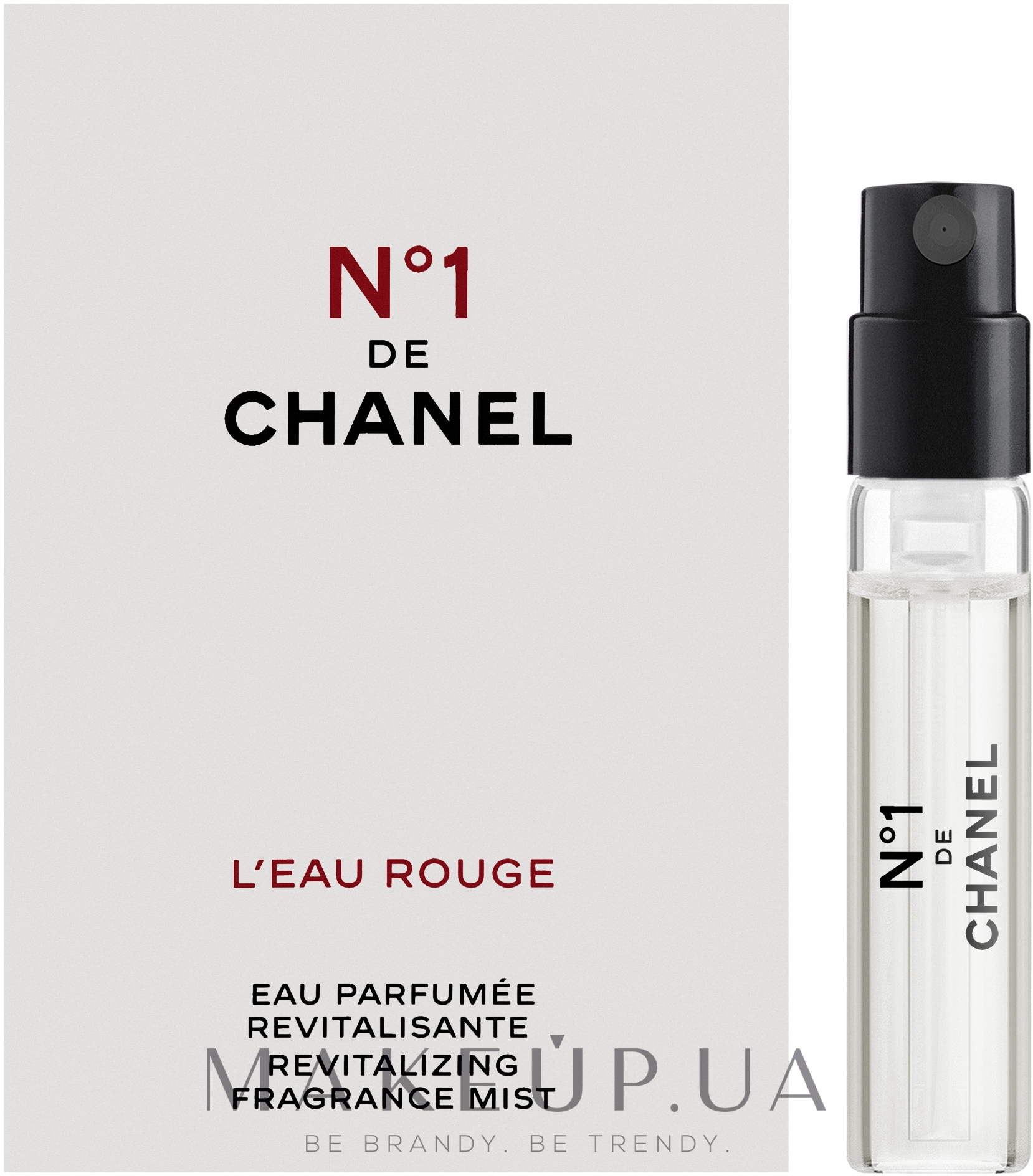 Chanel №1 de Chanel L'Eau Rouge - Парфумований міст для тіла (пробник) — фото 1.5ml