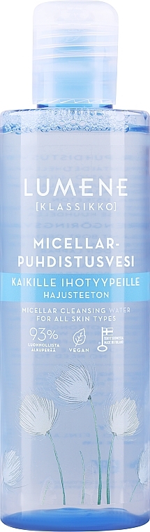 Міцелярна вода для обличчя для всіх типів шкіри - Lumene Klassikko