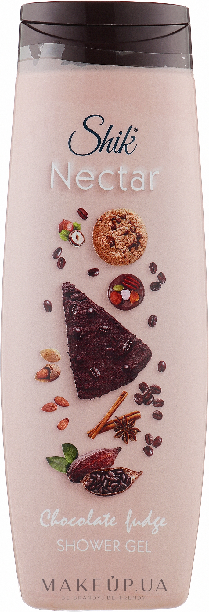 Гель для душу "Шоколадна помадка" - Shik Nectar Chocolate Fudge Shower Gel — фото 400ml