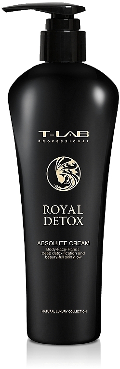 УЦІНКА Крем для абсолютної детоксикації обличчя, рук і тіла - T-Lab Professional Royal Detox Absolute Cream * — фото N1