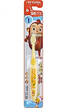 Духи, Парфюмерия, косметика Зубная щетка детская, желтая - Median Cocomong Step 1 Toothbrush