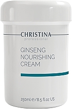 Парфумерія, косметика Поживний крем з екстрактом женьшеню для нормальної і сухої шкіри - Christina Ginseng Nourishing Cream