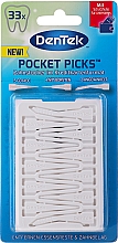 Духи, Парфюмерия, косметика Зубочистки карманные, 33 шт - DenTek Pocket Picks