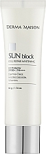 Парфумерія, косметика Сонцезахисний крем - Medi-Peel Derma Maison Sun Block Cell Repair Whitening SPF50+PA++++