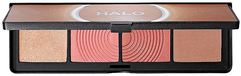 Палетка для скульптурирования лица - Smashbox Halo Sculpt + Glow Palette — фото N7