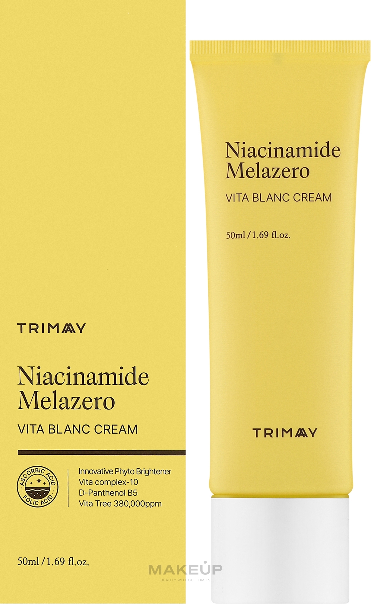 Витаминный крем для борьбы с пигментацией - Trimay Niacinamide Melazero Vita Blanc Cream — фото 50ml
