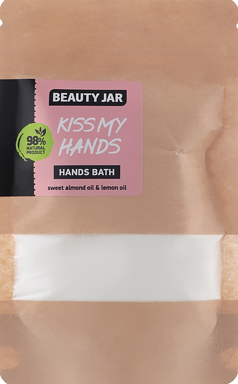 Ванночка для рук - Beauty Jar Kiss My Hands Hands Bath — фото N1