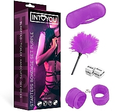 Набір - Engily Ross BDSM Line Bondage Kit Set of 4 Purple — фото N1