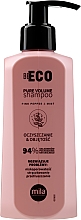 Шампунь для об'єму волосся - Mila Be Eco Pure Volume Shampoo — фото N1