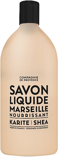 Живильне рідке мило з маслом ши - Compagnie De Provence Shea Nourishing Liquid Marseille Soap Refill — фото N1